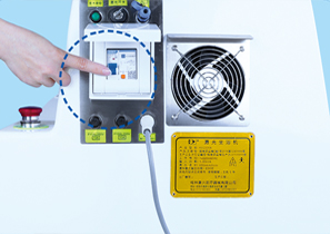 康興激光坐浴機KX2000A使用方法第二步檢查電源開關開啟電源-康興官網