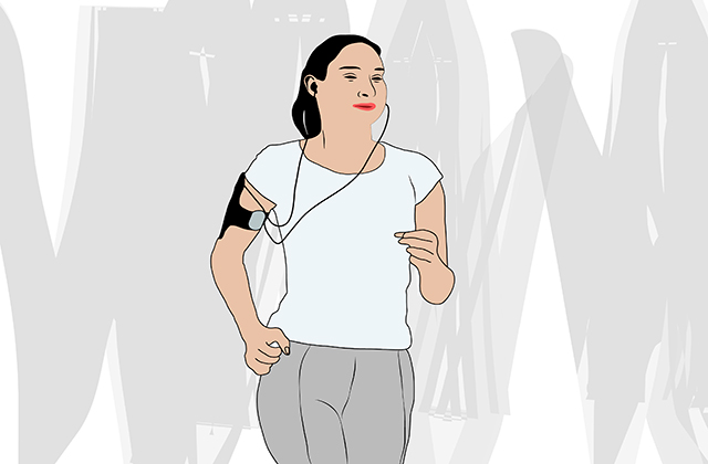 聽音樂、跑步、女性-康興醫(yī)療器械官網(wǎng)