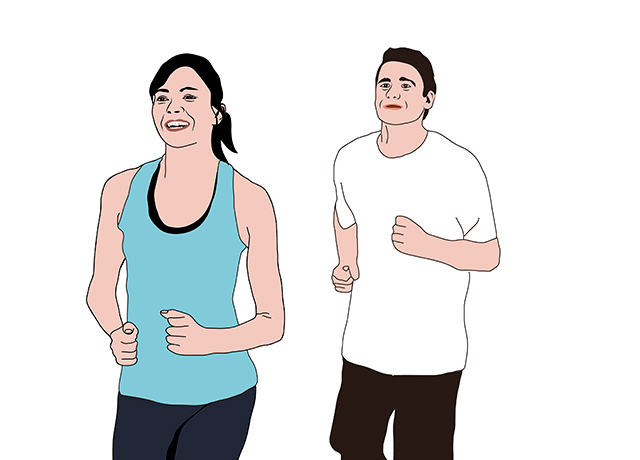 運動、跑步、男女-康興醫(yī)療器械官網