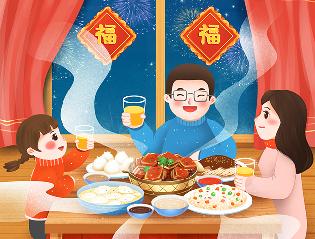 過年 年夜飯 春節(jié)-康興醫(yī)療器械官網(wǎng)